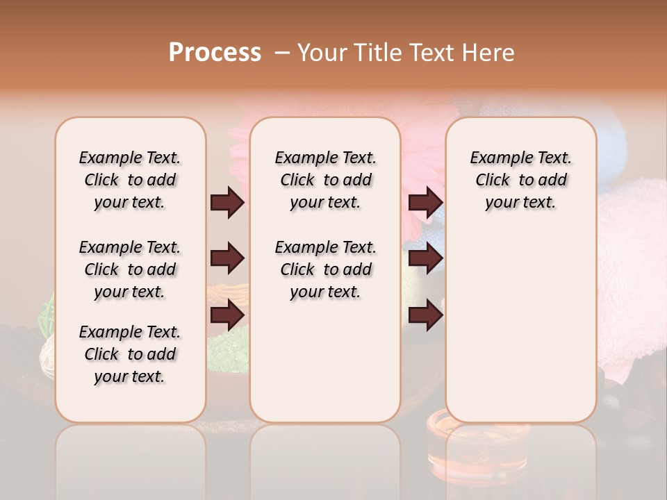 Candle Treatment Candlestick PowerPoint Template