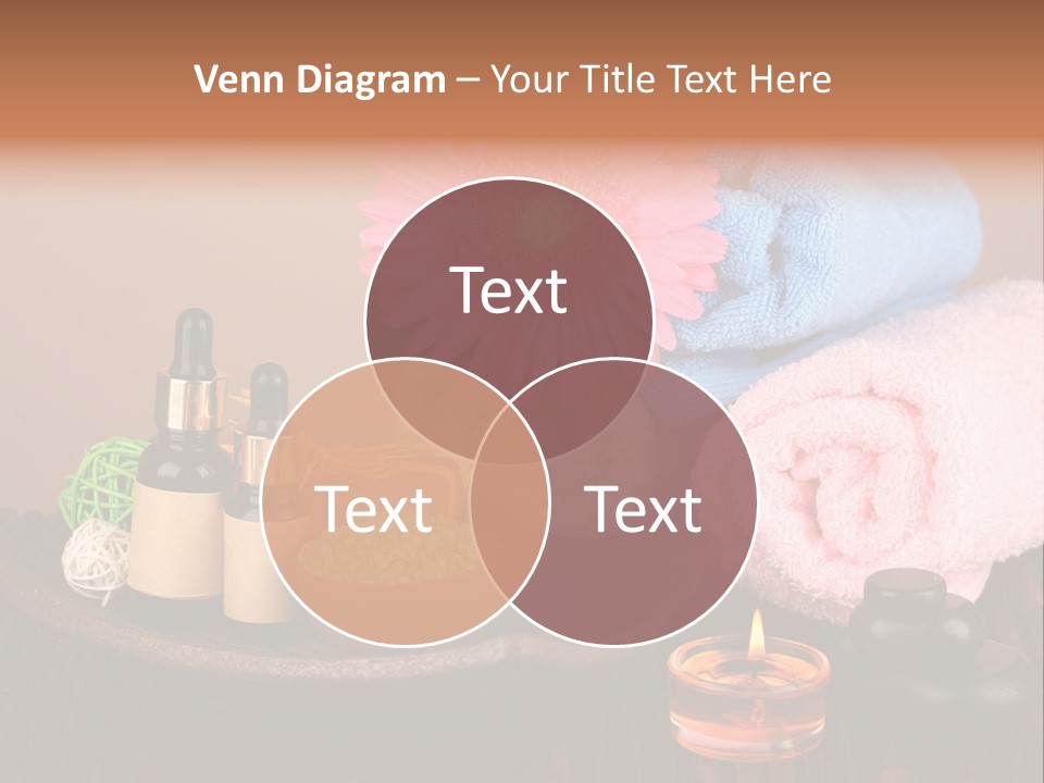 Candle Treatment Candlestick PowerPoint Template