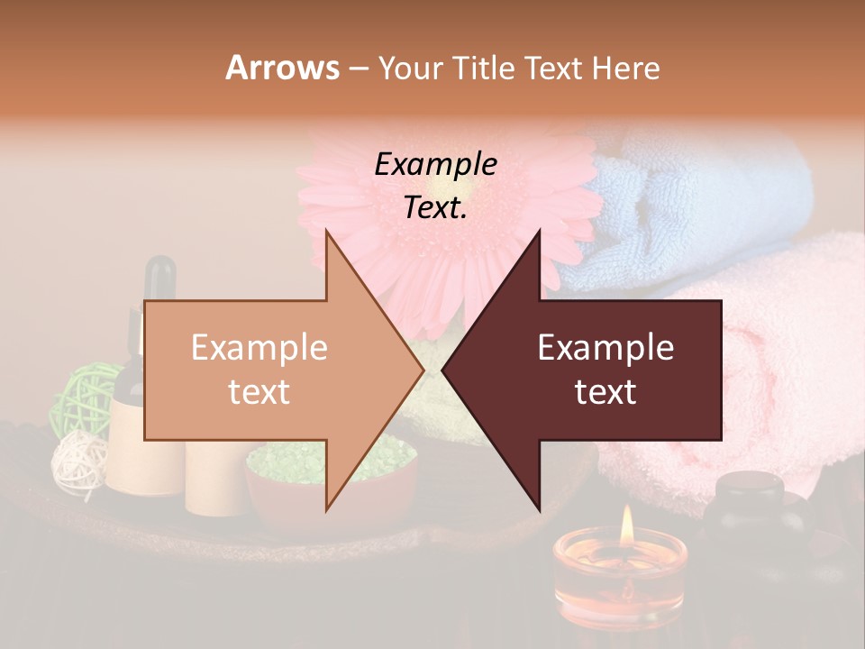 Candle Treatment Candlestick PowerPoint Template