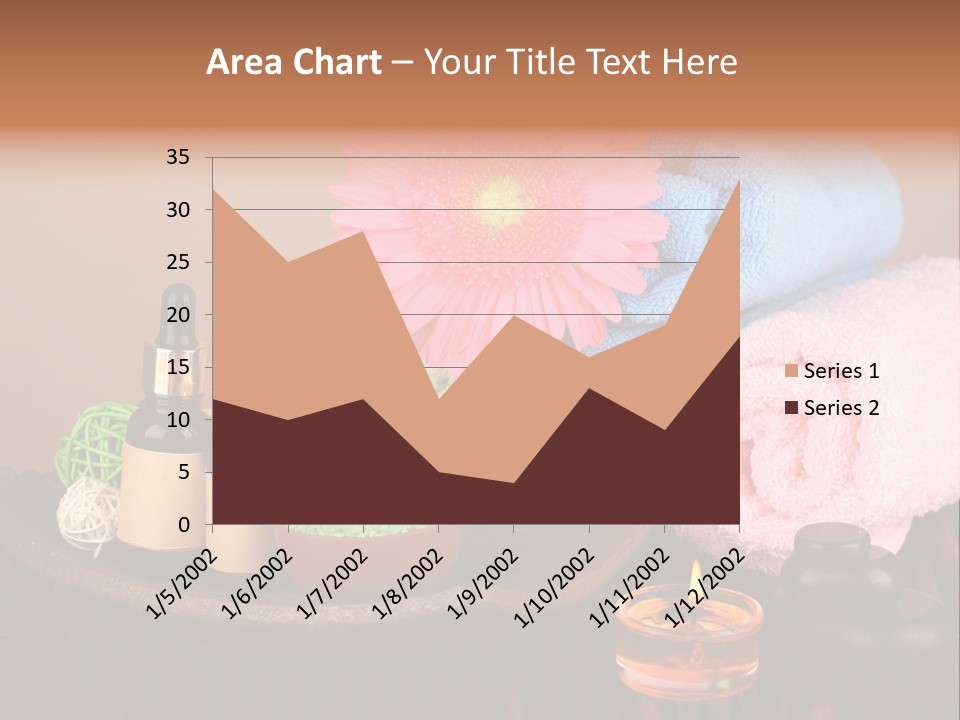 Candle Treatment Candlestick PowerPoint Template