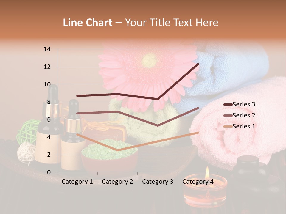 Candle Treatment Candlestick PowerPoint Template