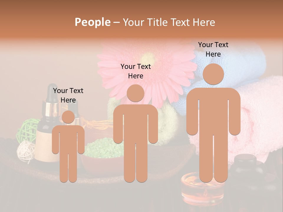 Candle Treatment Candlestick PowerPoint Template