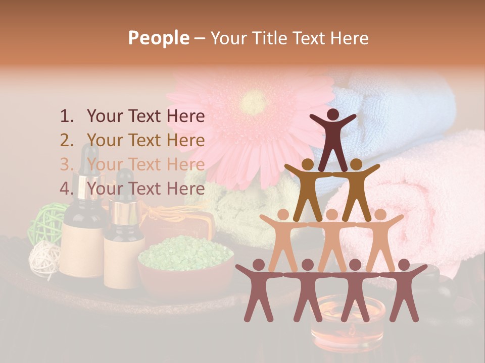 Candle Treatment Candlestick PowerPoint Template