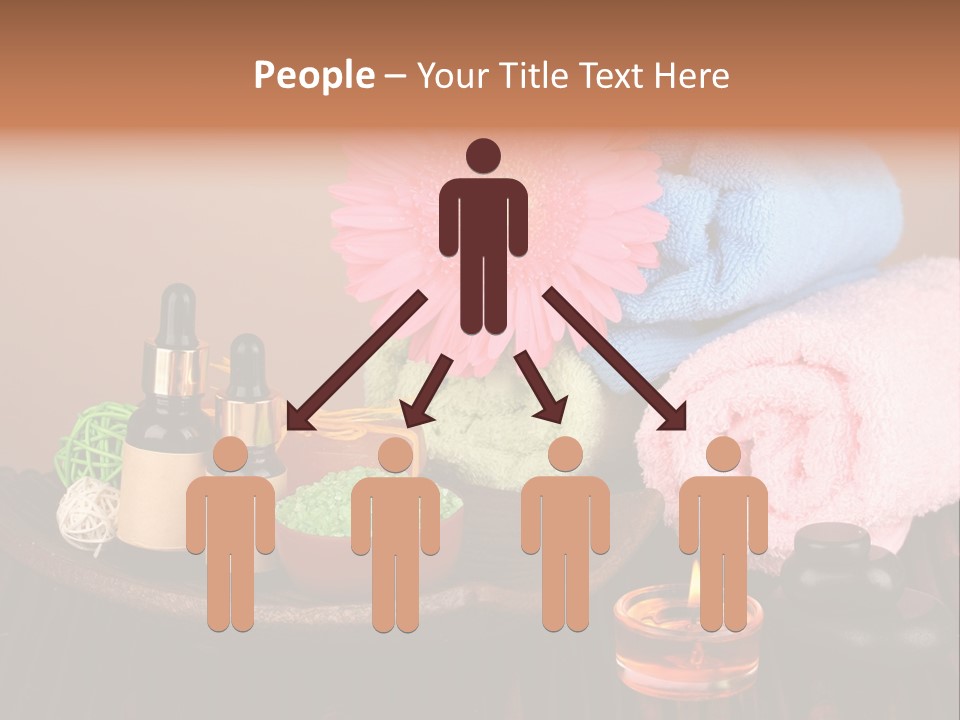 Candle Treatment Candlestick PowerPoint Template