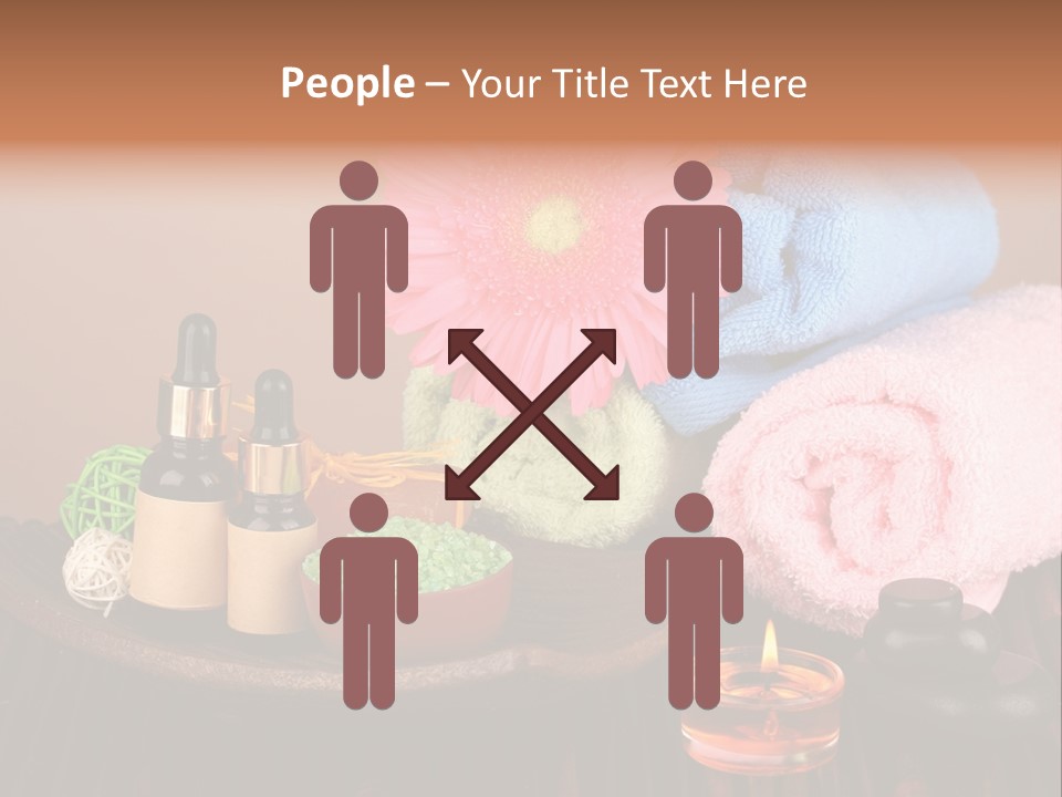 Candle Treatment Candlestick PowerPoint Template