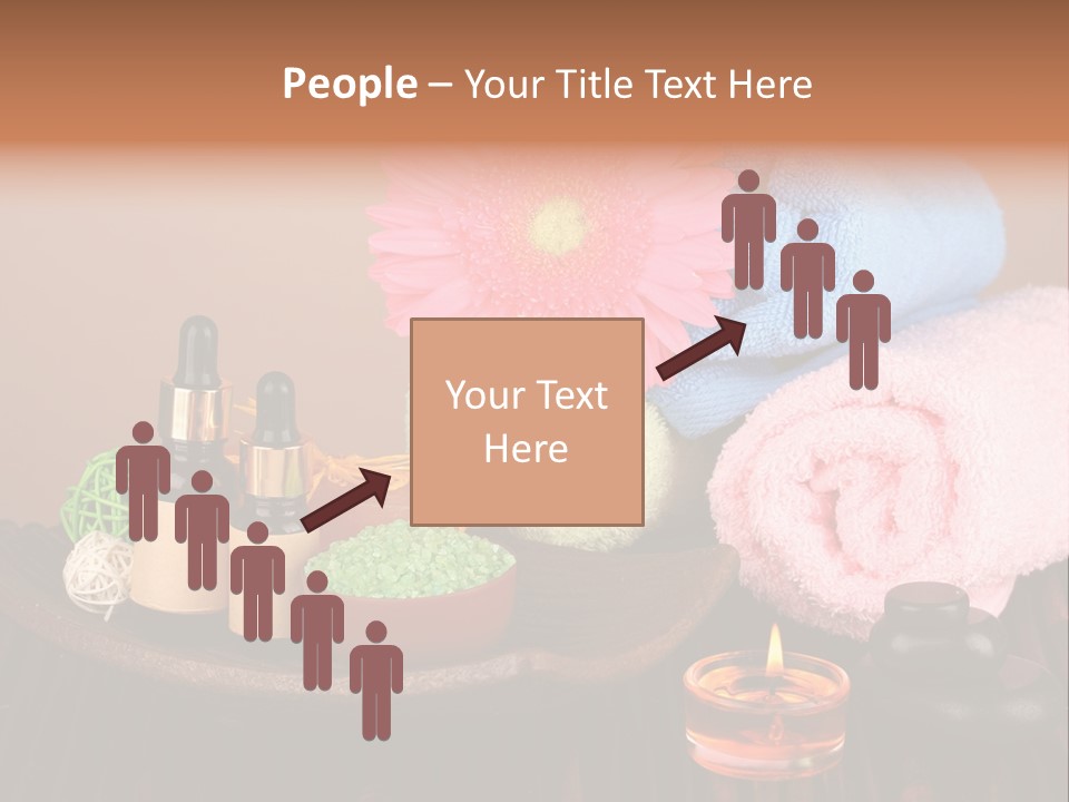 Candle Treatment Candlestick PowerPoint Template