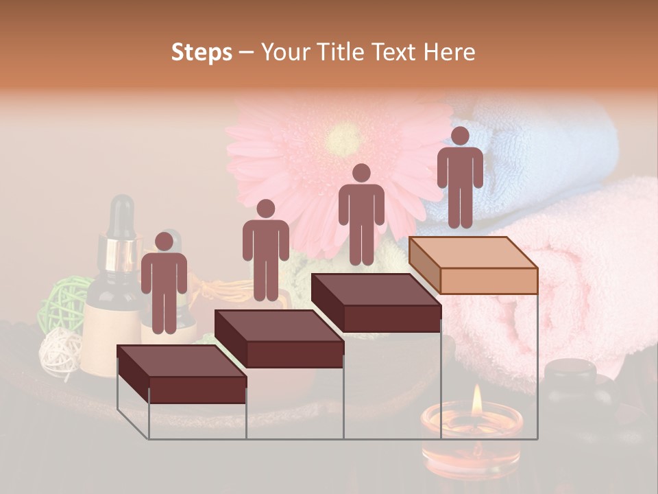 Candle Treatment Candlestick PowerPoint Template
