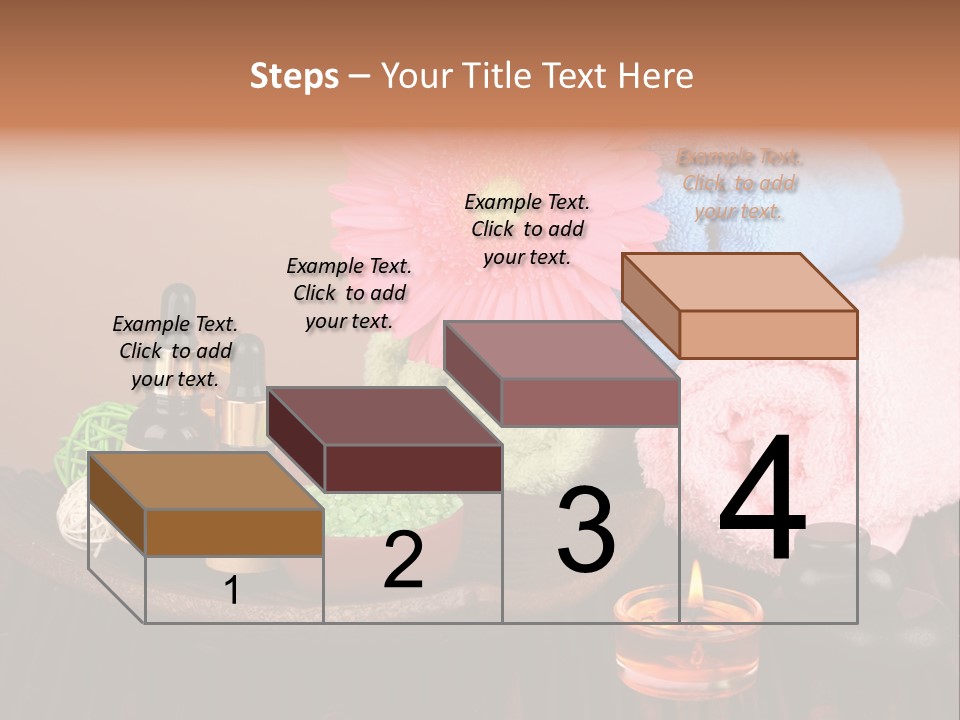 Candle Treatment Candlestick PowerPoint Template