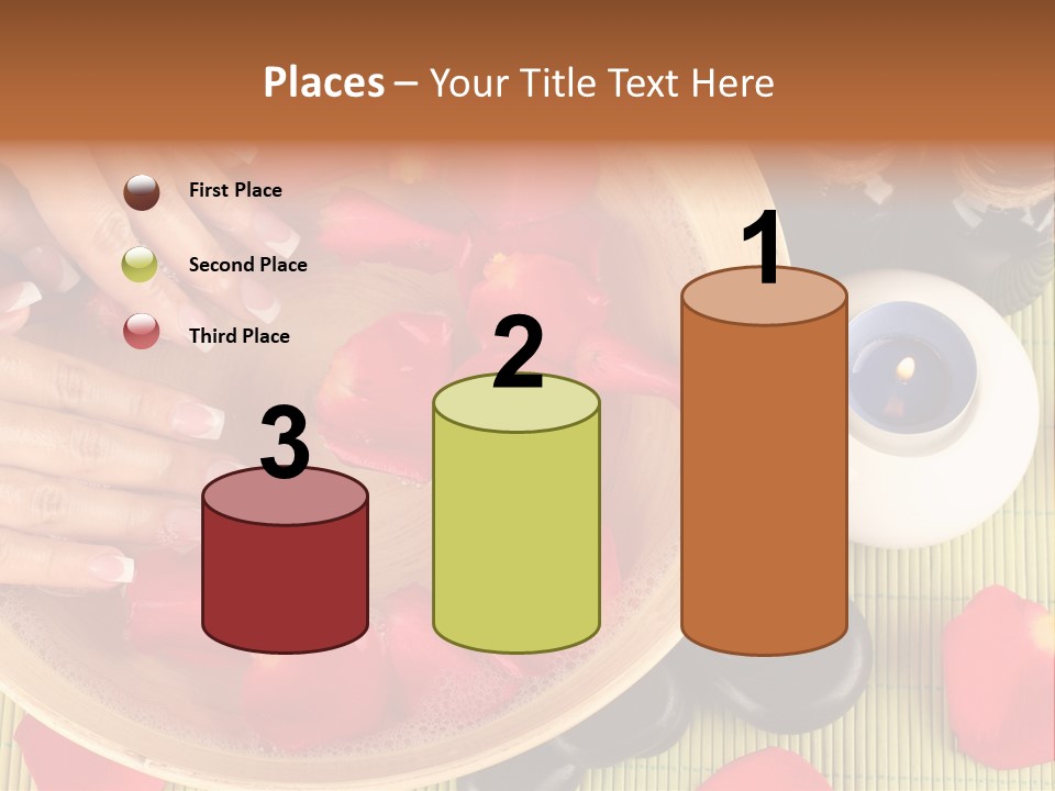White Lacquer Green PowerPoint Template