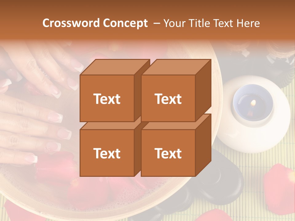 White Lacquer Green PowerPoint Template