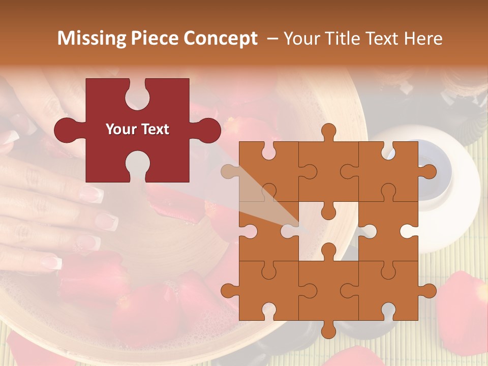 White Lacquer Green PowerPoint Template