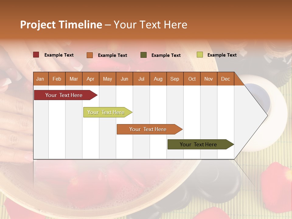 White Lacquer Green PowerPoint Template