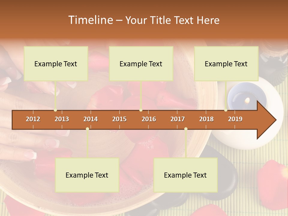 White Lacquer Green PowerPoint Template