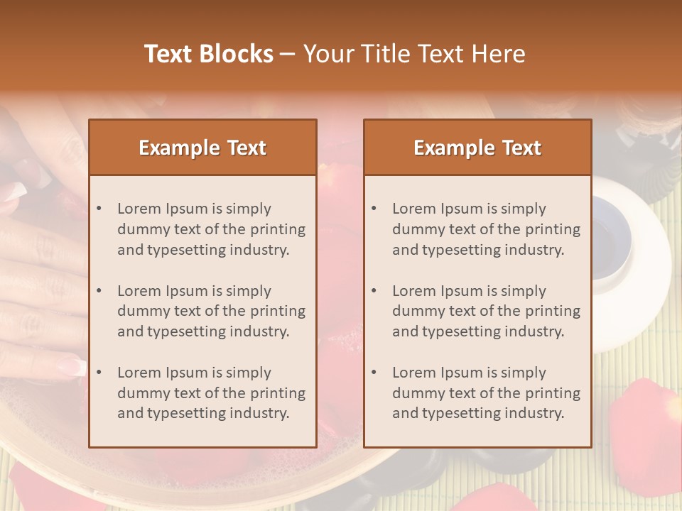 White Lacquer Green PowerPoint Template