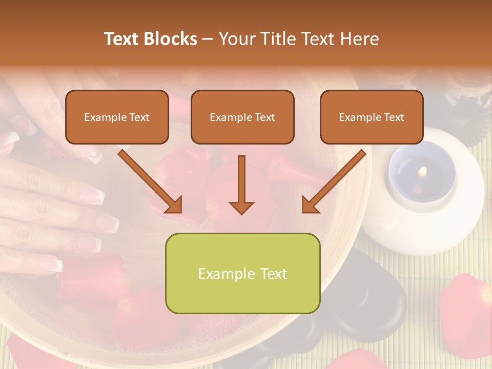 White Lacquer Green PowerPoint Template