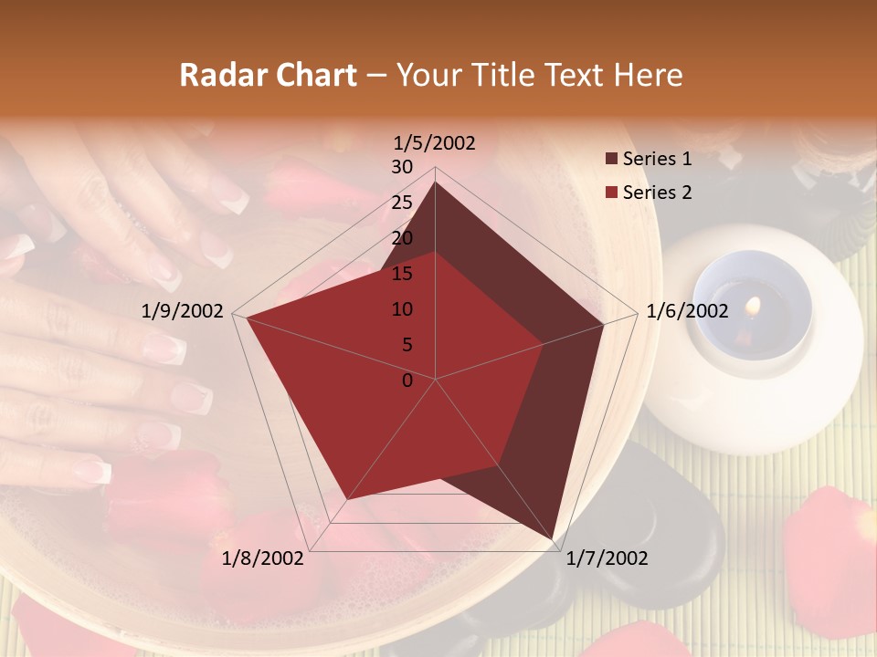 White Lacquer Green PowerPoint Template