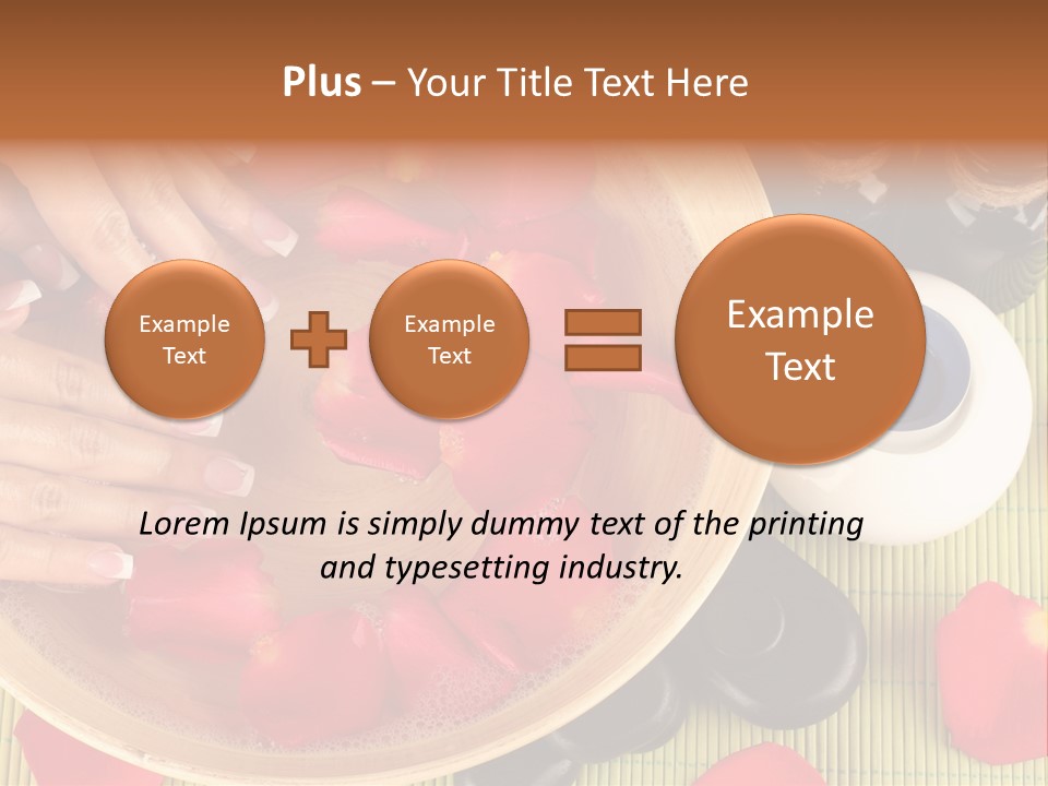 White Lacquer Green PowerPoint Template