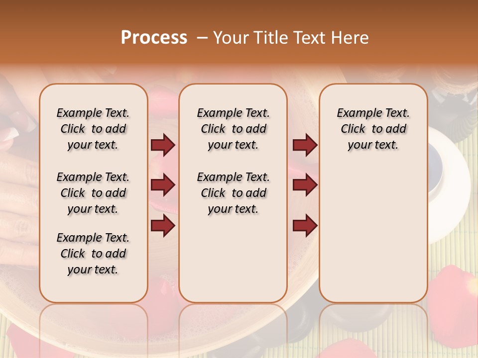 White Lacquer Green PowerPoint Template