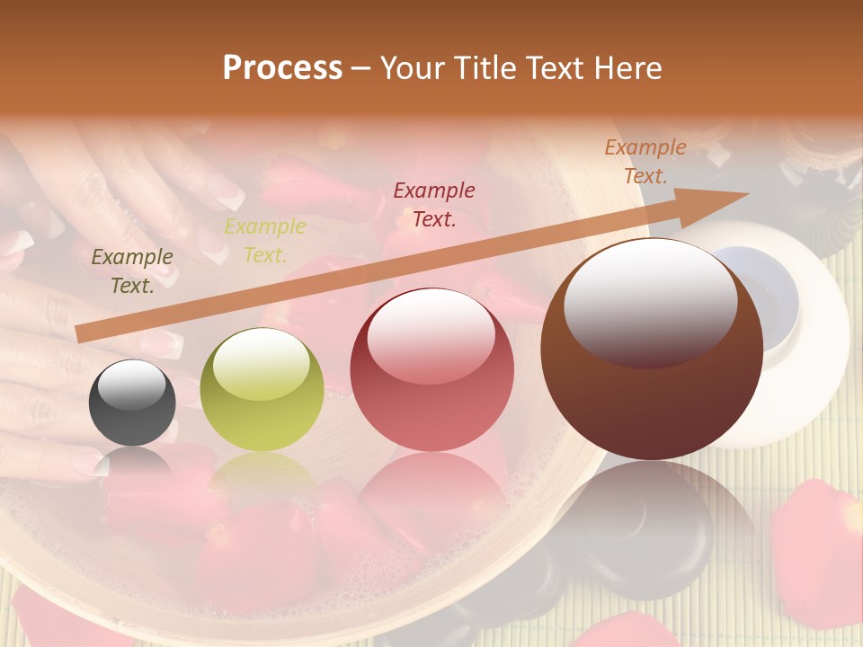 White Lacquer Green PowerPoint Template