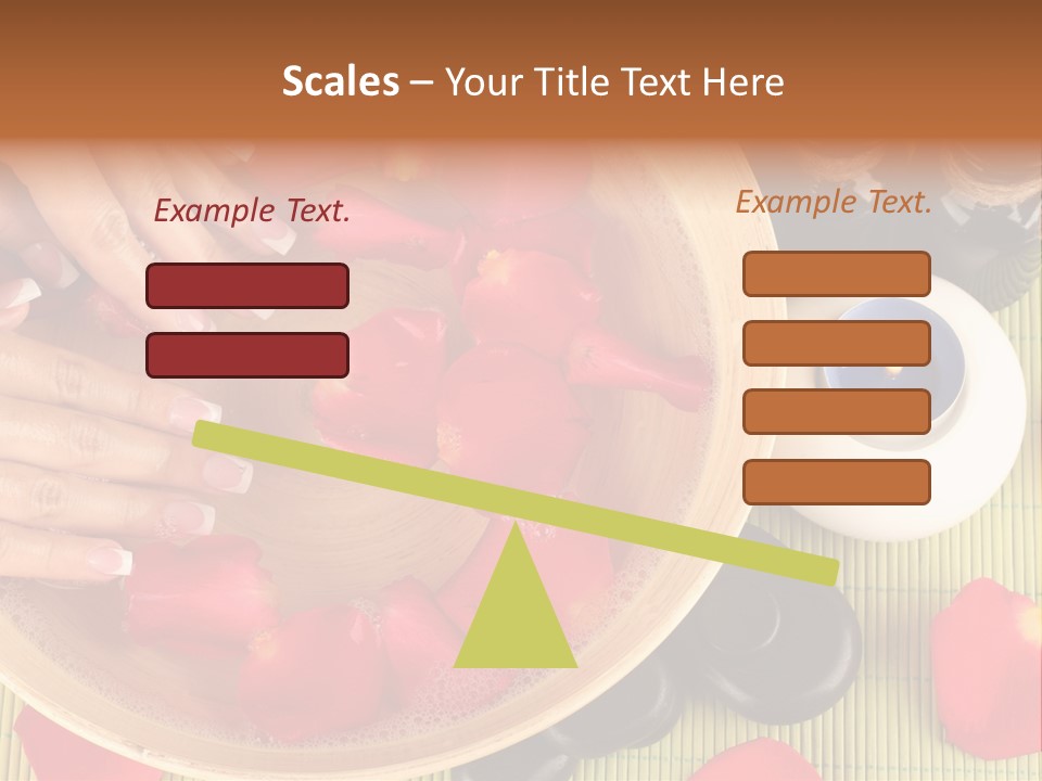 White Lacquer Green PowerPoint Template