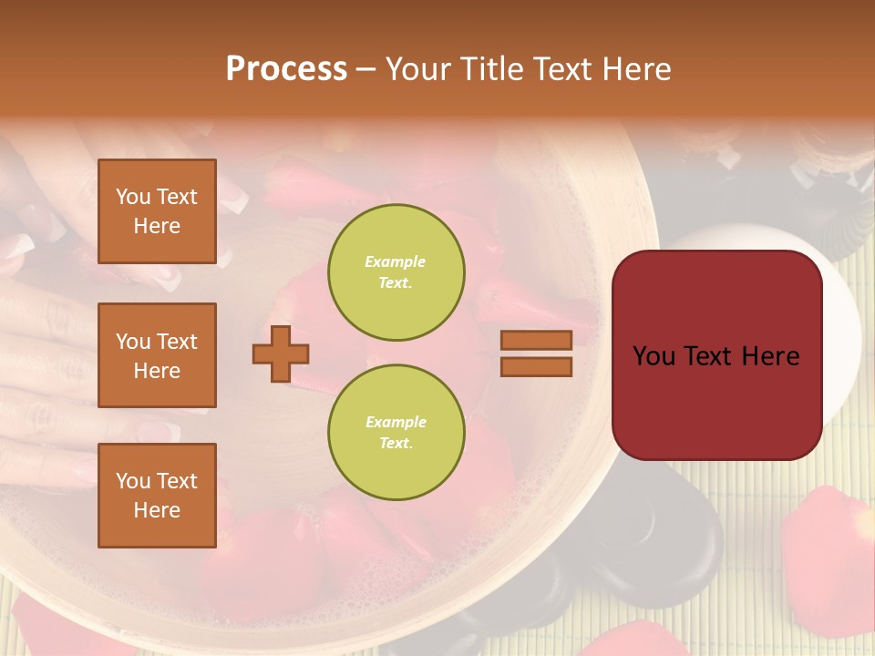 White Lacquer Green PowerPoint Template