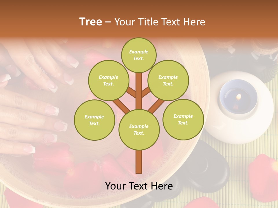 White Lacquer Green PowerPoint Template