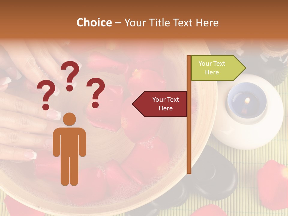 White Lacquer Green PowerPoint Template