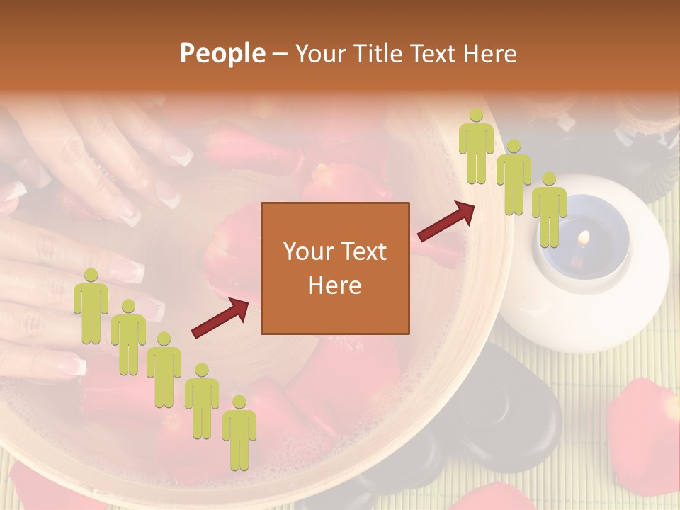 White Lacquer Green PowerPoint Template
