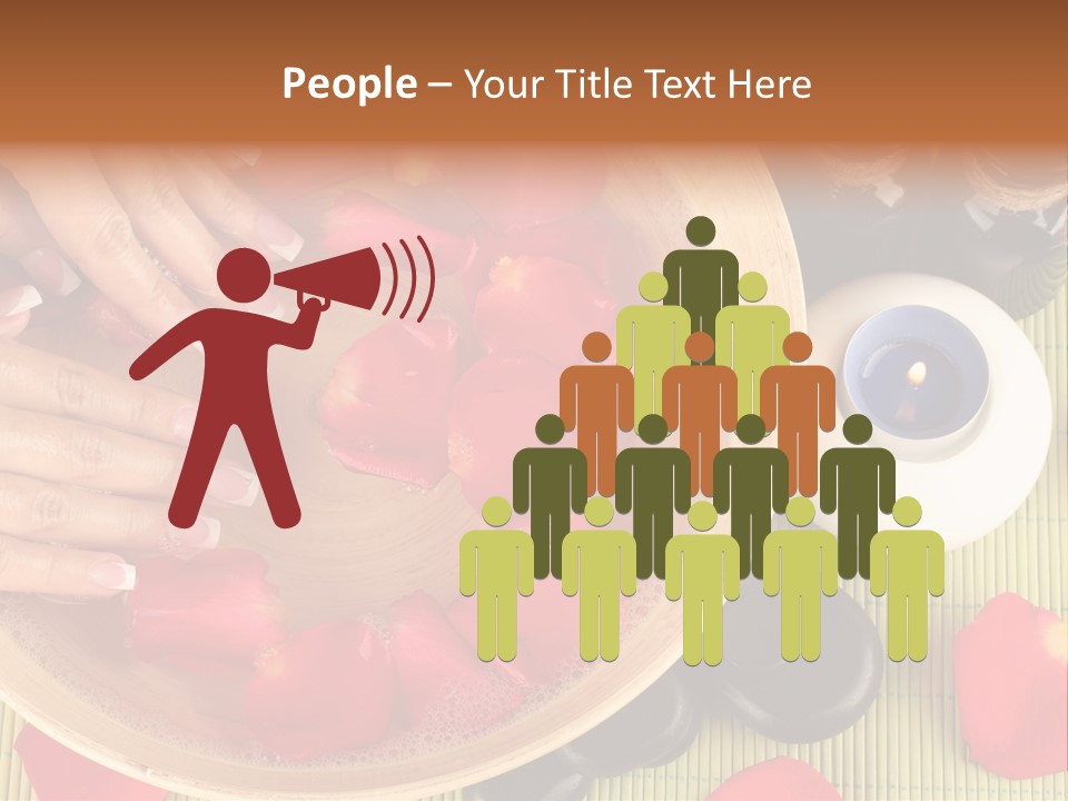 White Lacquer Green PowerPoint Template