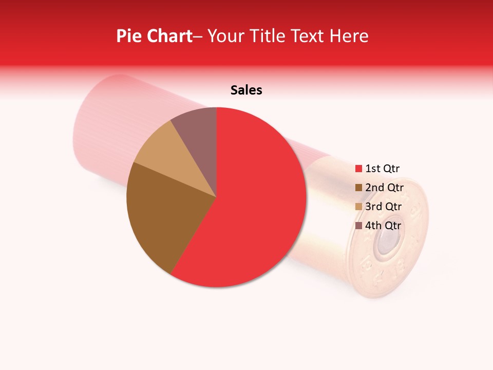 Handgun Bore Gun PowerPoint Template