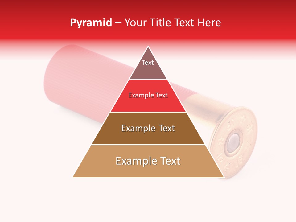 Handgun Bore Gun PowerPoint Template