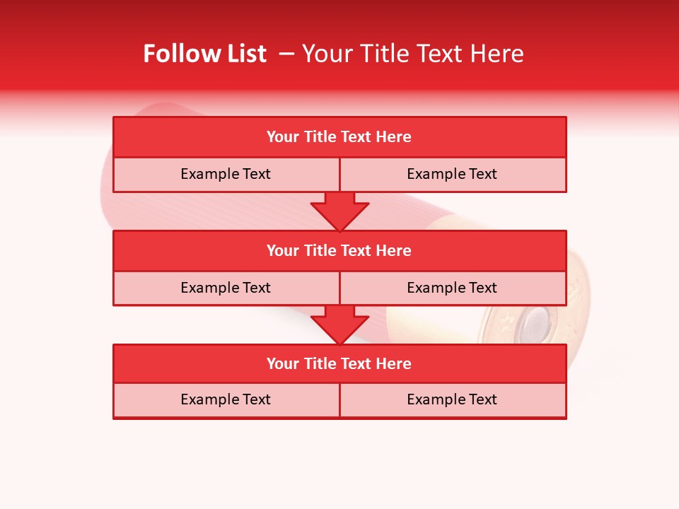 Handgun Bore Gun PowerPoint Template