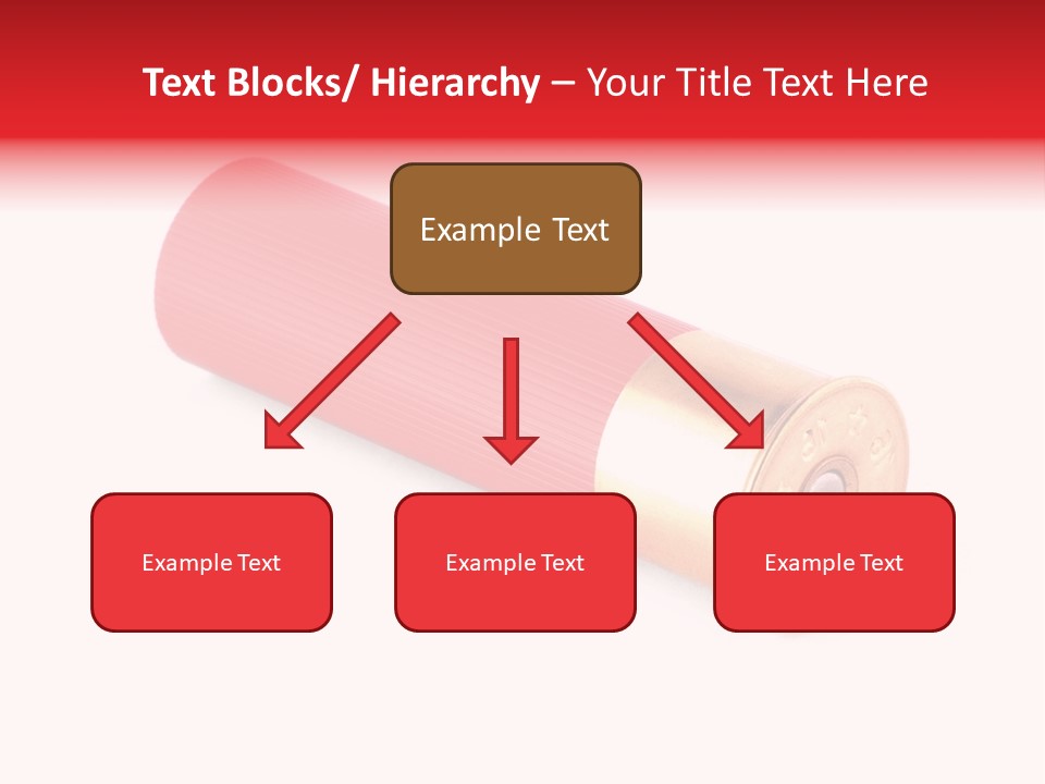 Handgun Bore Gun PowerPoint Template