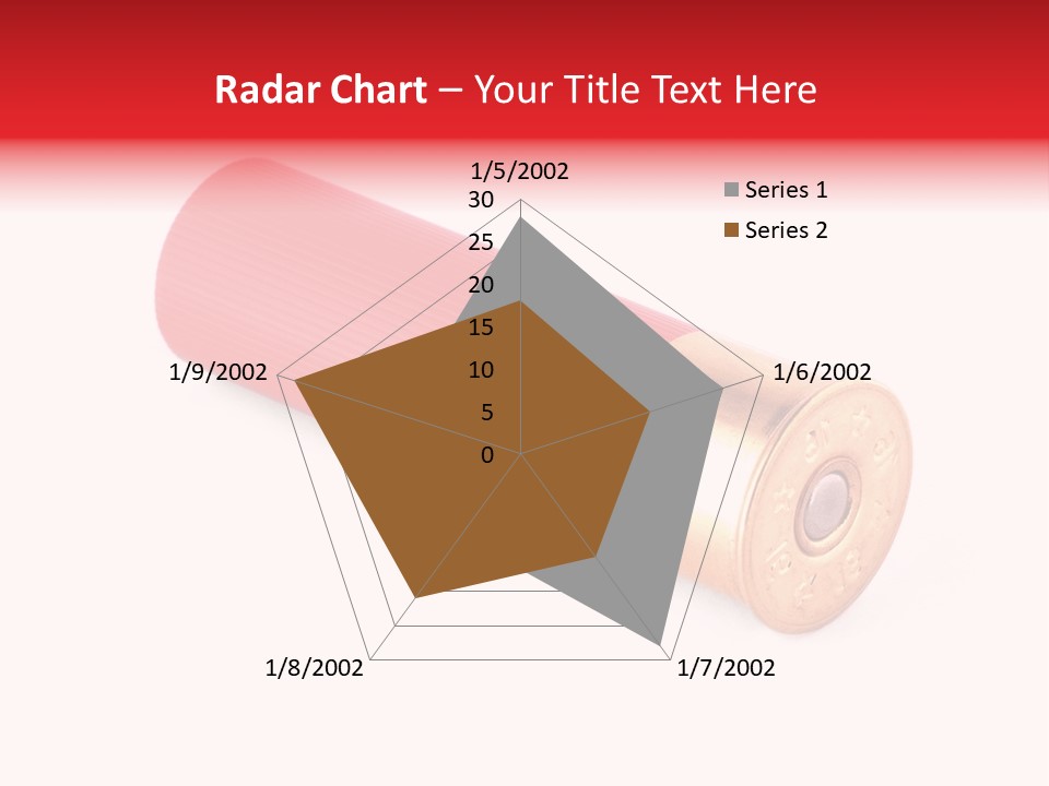 Handgun Bore Gun PowerPoint Template