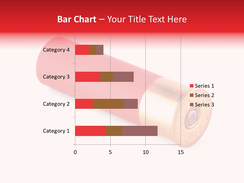 Handgun Bore Gun PowerPoint Template