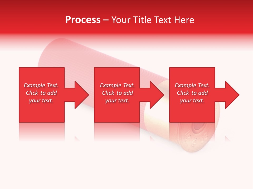 Handgun Bore Gun PowerPoint Template