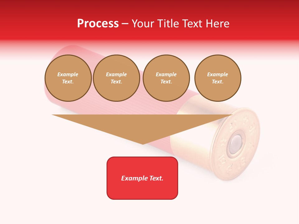 Handgun Bore Gun PowerPoint Template