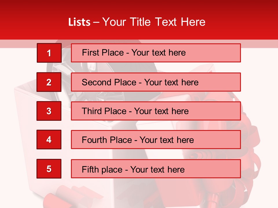 Auto Profile Shopping PowerPoint Template