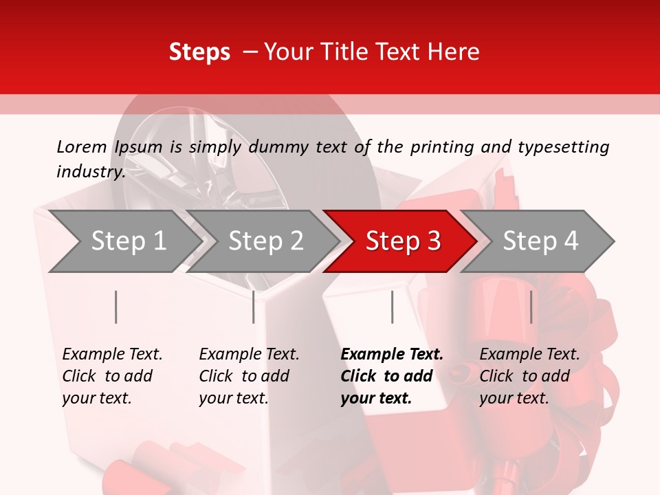 Auto Profile Shopping PowerPoint Template