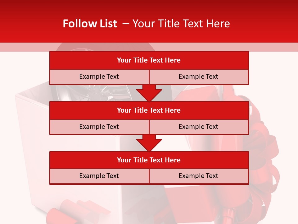 Auto Profile Shopping PowerPoint Template