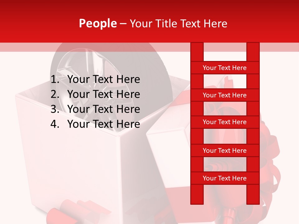 Auto Profile Shopping PowerPoint Template