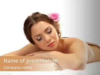 Salon Beauty Pink PowerPoint Template