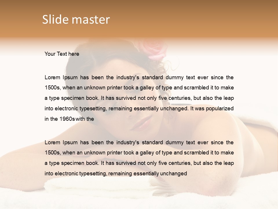 Salon Beauty Pink PowerPoint Template