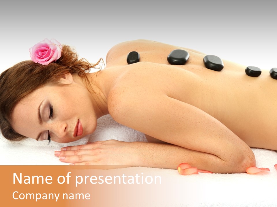 One Pink Skin PowerPoint Template