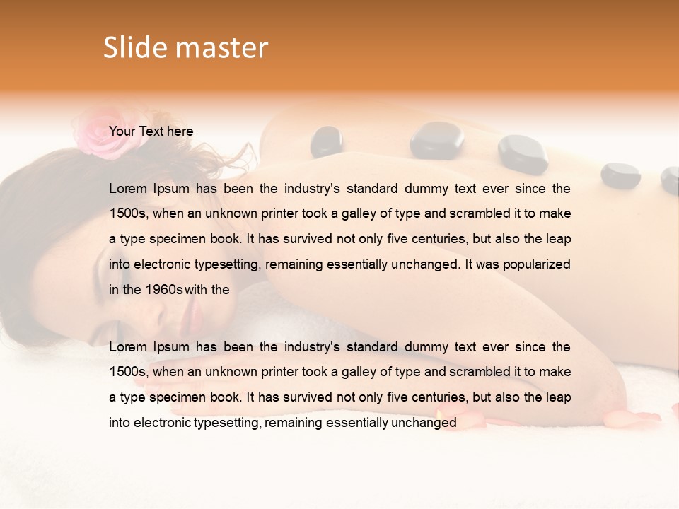 One Pink Skin PowerPoint Template