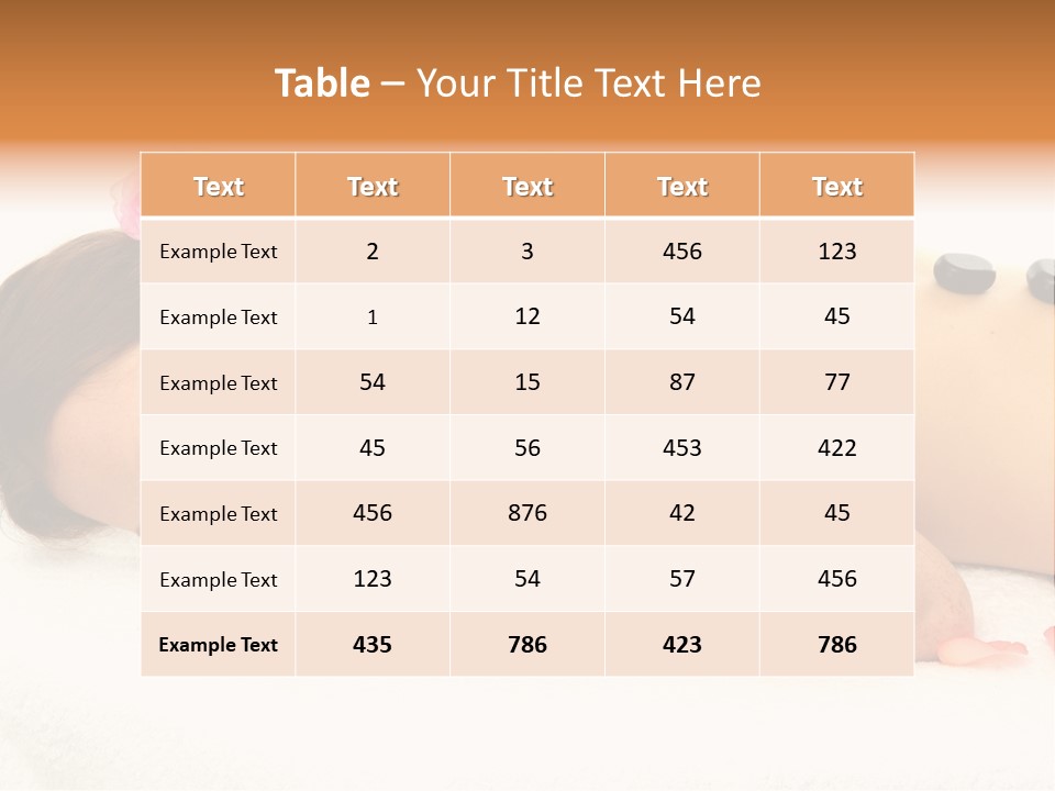 One Pink Skin PowerPoint Template