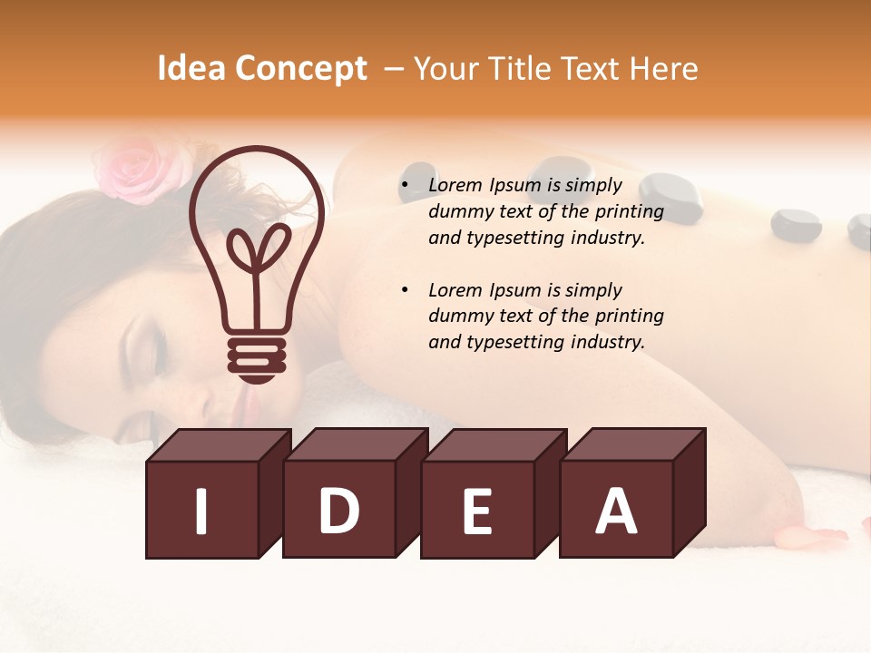 One Pink Skin PowerPoint Template