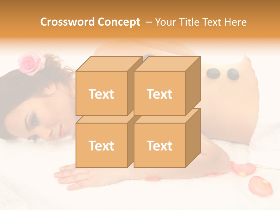 Health Lady Aroma PowerPoint Template