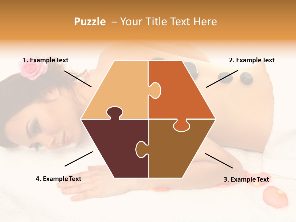 Health Lady Aroma PowerPoint Template