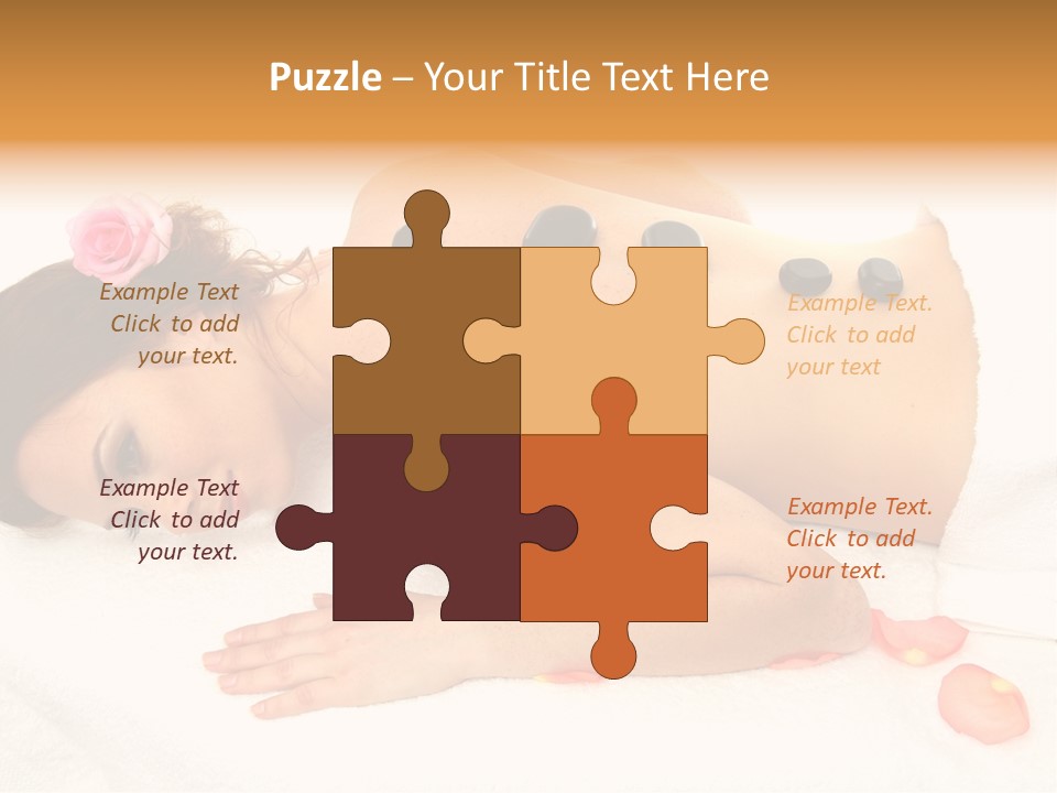 Health Lady Aroma PowerPoint Template